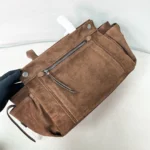Prada Route SS26 Large Suede Tote Bag 34cm - Image 4