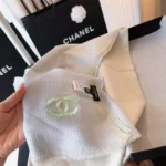 Chanel Gradient Cashmere Stole with Embroidered CC 110x200cm - Image 4