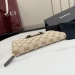 Gucci Primavera Horsebit GG Zip Around Wallet 19cm - Image 4