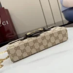Gucci Primavera Horsebit GG Canvas Chain Shoulder Bag 21cm - Image 4