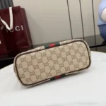 Gucci Core GG Web Shoulder Bag with Mini Pouch 25cm - Image 4