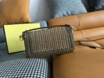 Fendi Baguette Woven Leather Bag 27cm - Image 4