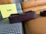 Fendi Baguette Woven Leather Bag 27cm - Image 4