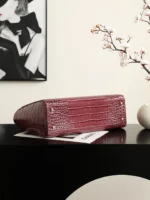 Chanel 26S Cerf Tote Bag Crocodile Embossed 39cm - Image 4