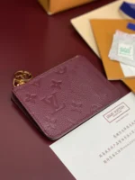Louis Vuitton Romy Card Holder Monogram Empreinte Bordeaux 12cm - Image 4