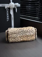 Chanel Leopard Print Mini 25 Bag with Chain Strap - Image 4