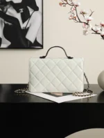 Chanel New 2026 Panda Color Kangpeng Small Wallet Model 6554 16x24x5cm - Image 4
