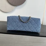 Chanel OHANEL Denim Shoulder Bag 26cm - Image 4