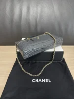 Chanel Gray Handbag 5438 - Image 4