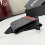 Gucci Primavera GG Bifold Coin Wallet with Web Stripe - Image 4