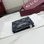 Gucci Generation GG Denim Zip Card Wallet - Image 4