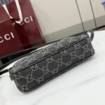 Gucci Generation Lady Lunetta GG Denim Shoulder Bag 22cm - Image 4