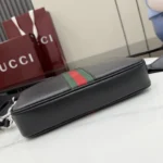 Gucci 2026 Web Stripe Leather Crossbody Camera Bag 24cm - Image 4