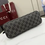 Gucci Generation GG Denim Flap Shoulder Bag 31cm - Image 4