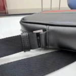 Gucci Web Stripe Leather Crossbody Messenger Bag 20cm - Image 4