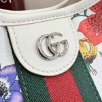 Gucci Giglio Large Flora Print Tote Bag with Pouch - Image 4