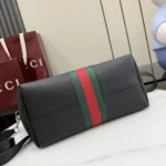 Gucci Primavera Web Stripe Leather Shoulder Bag 30cm - Image 4