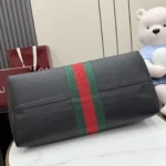 Gucci Primavera Web Stripe Leather Duffle Bag 65cm - Image 4