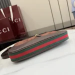 Gucci Jackie 1961 Perforated GG Suede Shoulder Bag 28cm - Image 4