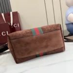 Gucci Giglio Perforated GG Suede Tote Bag 25cm - Image 4