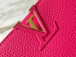 Louis Vuitton Capucines BB Rattan Basket Bag Fuchsia 27cm - Image 4
