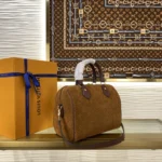 Louis Vuitton Speedy Bandouliere 25 Suede M2A383 - Image 4