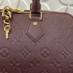 Louis Vuitton Speedy Soft 30 Monogram Empreinte Burgundy M2A400 - Image 4