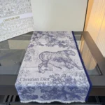 Dior Animal Print Long Scarf - Image 4