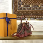 Louis Vuitton Alma BB Damier Monogram Rouge N48279 - Image 4