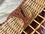 Louis Vuitton Capucines BB Rattan Picnic Bag Brown N89949 27cm - Image 4