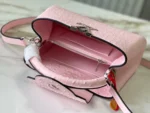 Louis Vuitton Capucines BB Pink Ostrich Crystal LV N85512 27cm - Image 4