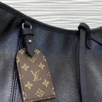 Louis Vuitton Carryall Dark MM Black M25143 - Image 4