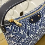 Louis Vuitton Pochette Hills Monogram Embleme Denim Blue M2A155 - Image 4