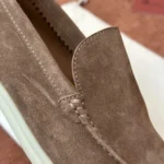 Loro Piana Summer Walk Men's Suede Moccasin FAE8124 MD84 - Image 4