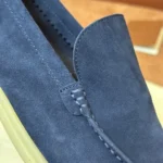 Loro Piana Summer Walk Men's Suede Moccasin FAE8124 WOUC - Image 4