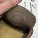 Loro Piana Summer Charms Walk Women's Suede Moccasin FAE5444 H0X4 - Image 3