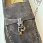 Loro Piana Summer Charms Walk Women's Suede Moccasin FAE5444 MOTT - Image 4