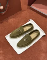 Loro Piana Summer Charms Walk Women's Suede Moccasin FAE5444 50I5