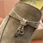 Loro Piana Summer Charms Walk Women's Suede Moccasin FAE5444 50KZ - Image 3