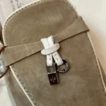 Loro Piana Charms Walk Babouche Women's Suede Mule FAL5900 H755 - Image 4