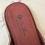 Loro Piana Charms Walk Babouche Women's Suede Mule FAL5900 ROB4 - Image 4