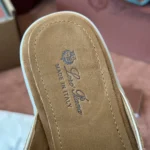 Loro Piana Charms Walk Babouche Women's Suede Mule FAL5900 HOVY - Image 3
