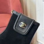 Chanel Quilted Ankle Boots - Image 4