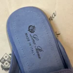 Loro Piana Babouche Charms Walk Women's Suede Mule FAI1543 T15 - Image 4