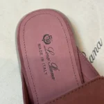 Loro Piana Babouche Charms Walk Women's Suede Mule FAI1543 30AT - Image 3
