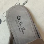 Loro Piana Babouche Charms Walk Women's Suede Mule FAI1543 A760 - Image 4
