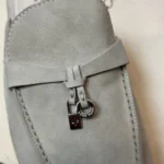 Loro Piana Babouche Charms Walk Women's Suede Mule FAI1543 60LO - Image 4