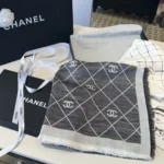 Chanel Velvet Large Square Scarf 140*140cm - Image 4