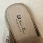 Loro Piana Babouche Charms Walk Women's Suede Mule FAI1543 D044 - Image 4