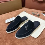 Loro Piana Babouche Charms Walk Women's Suede Mule FAI1543 W000